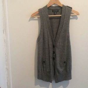 Banana Republic extra fine merino vest